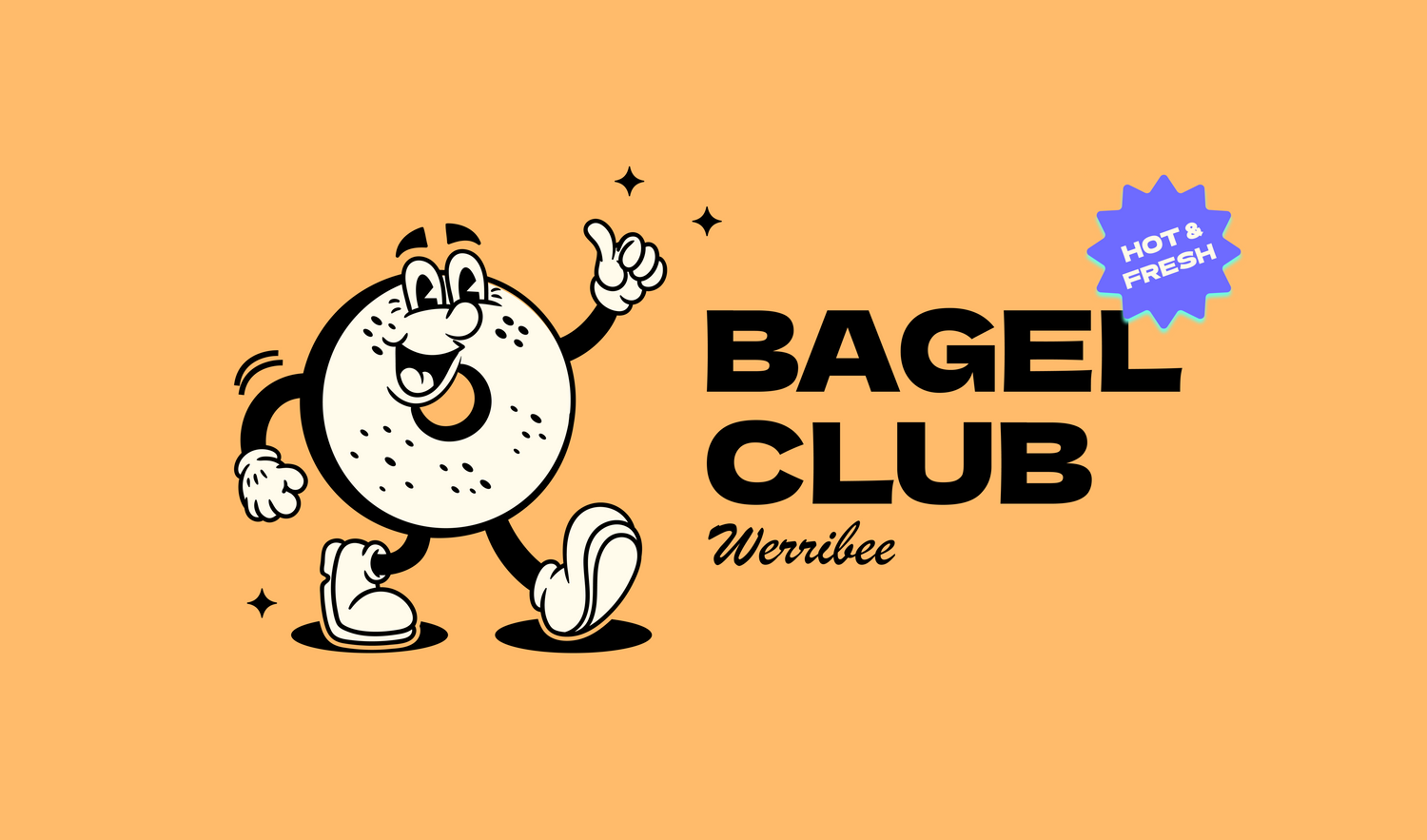 Image of Bagel Boy Mascot